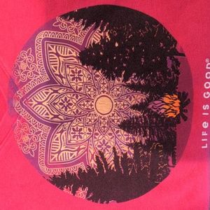 Campfire mandala LIG short sleeve tee